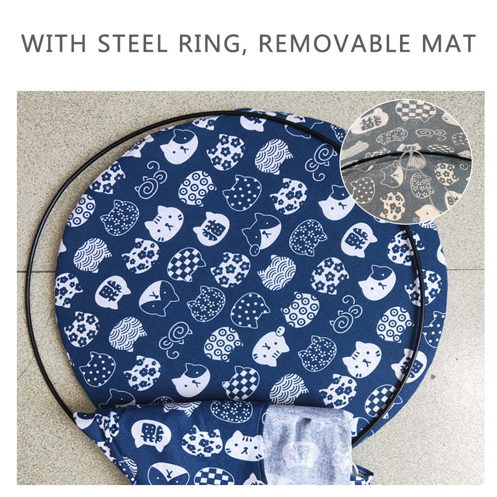 Pet Hammock With Printing Hanging for Kitten, Cat, Puppy and Dog