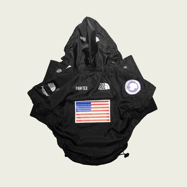 The Dog Face Windproof Waterproof Reflective Pet Cat Dog Jacket