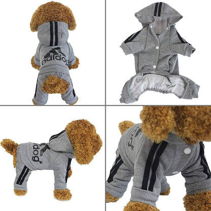 Adidog Hoodie | Small to Medium Dogs