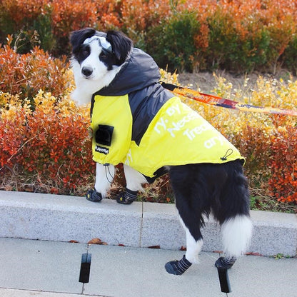 The Dog Face Windproof Waterproof Reflective Pet Cat Dog Jacket
