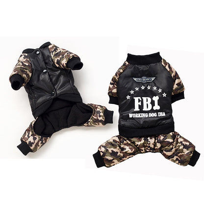 FBI Camouflage Coat |  Jumpsuit Pants