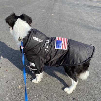 The Dog Face Windproof Waterproof Reflective Pet Cat Dog Jacket