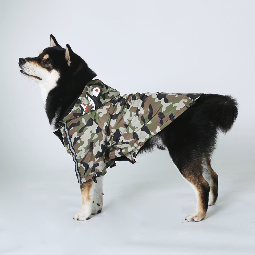 The Dog Face Windproof Waterproof Reflective Pet Cat Dog Jacket