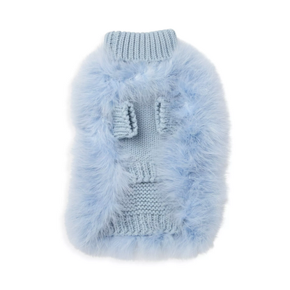 Haute Couture Feathered Luxury Pet Sweater